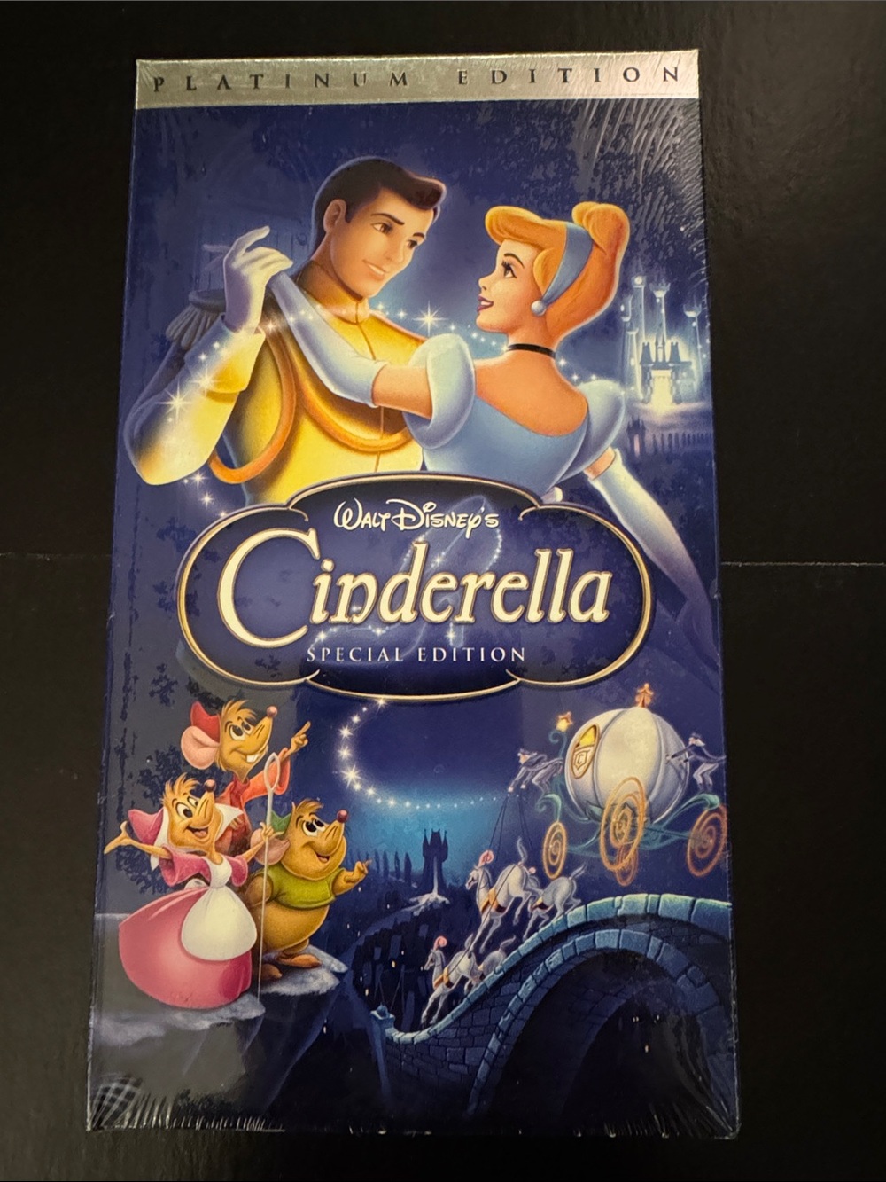 Disney Cinderella Platinum Edition VHS 📼 Sealed! Special Edition Rare Slipcover